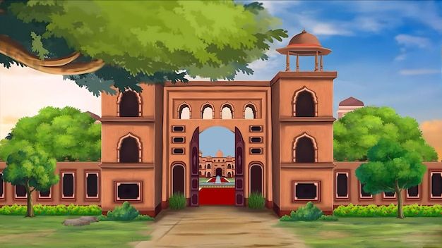 Cartoon Background Photo